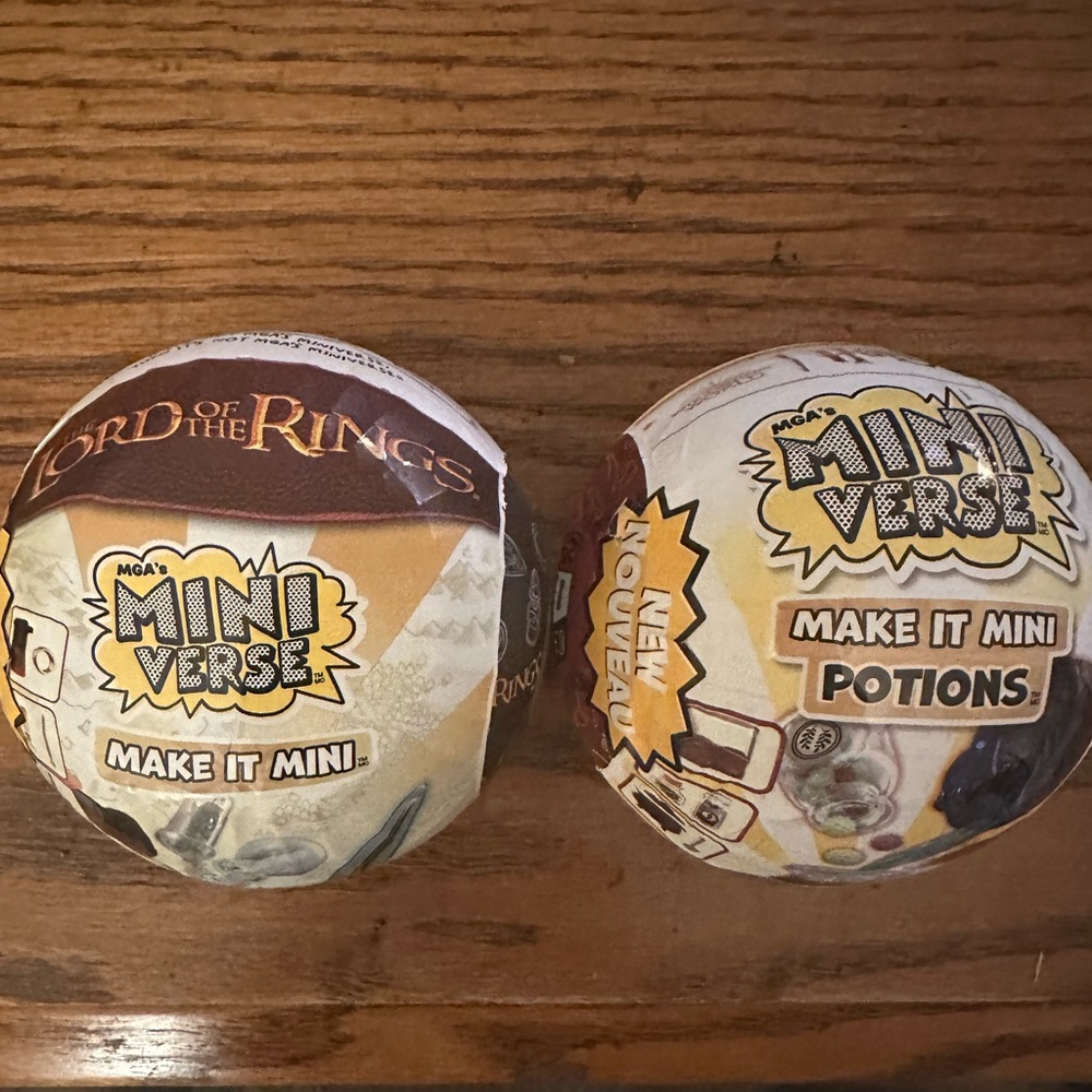 MGA's Mini Verse Make It Mini Harry Potter and Lord of the Rings